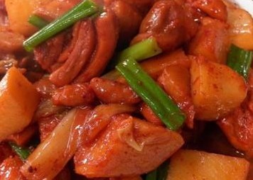 红糟鸡丁