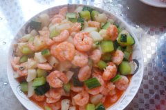 马蹄炒虾仁 清肺又凉血