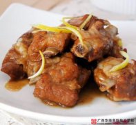 柠汁茶香排骨